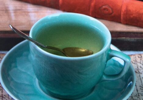 En kop the og notesbog - tid til reflektion