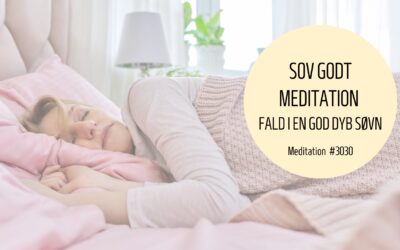 #3030 Sov godt meditation Forsider VIDEO - 2025