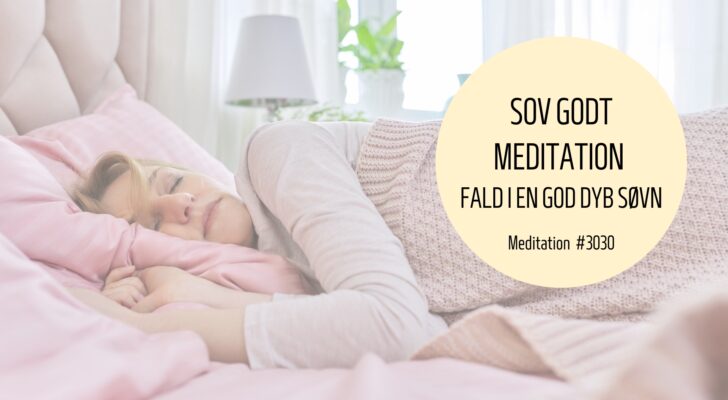 #3030 Sov godt meditation Forsider VIDEO - 2025